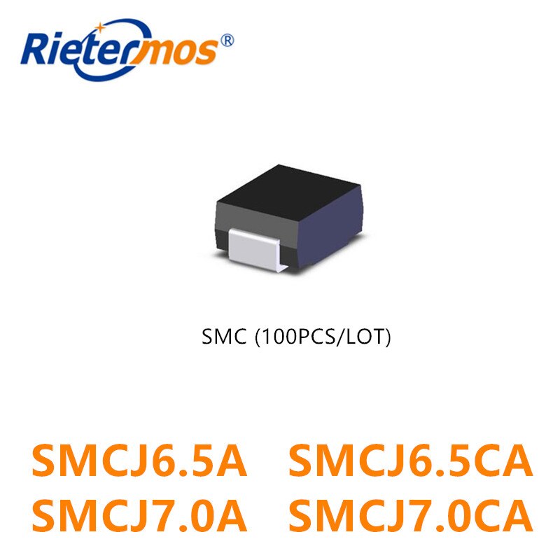 100PCS SMCJ6.5 SMCJ6.5A SMCJ6.5CA SMCJ7.0 SMCJ..